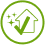 Professional grade green icon